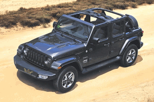 Jeep Wrangler Sahara 4 Door Convertible