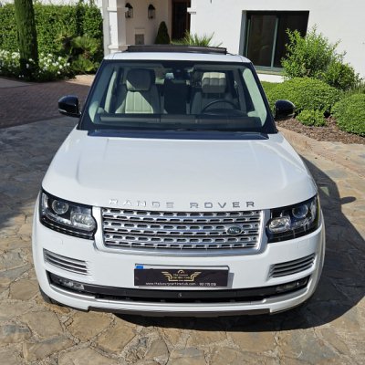 Range Rover Autobiorgraphy Rent Marbella front